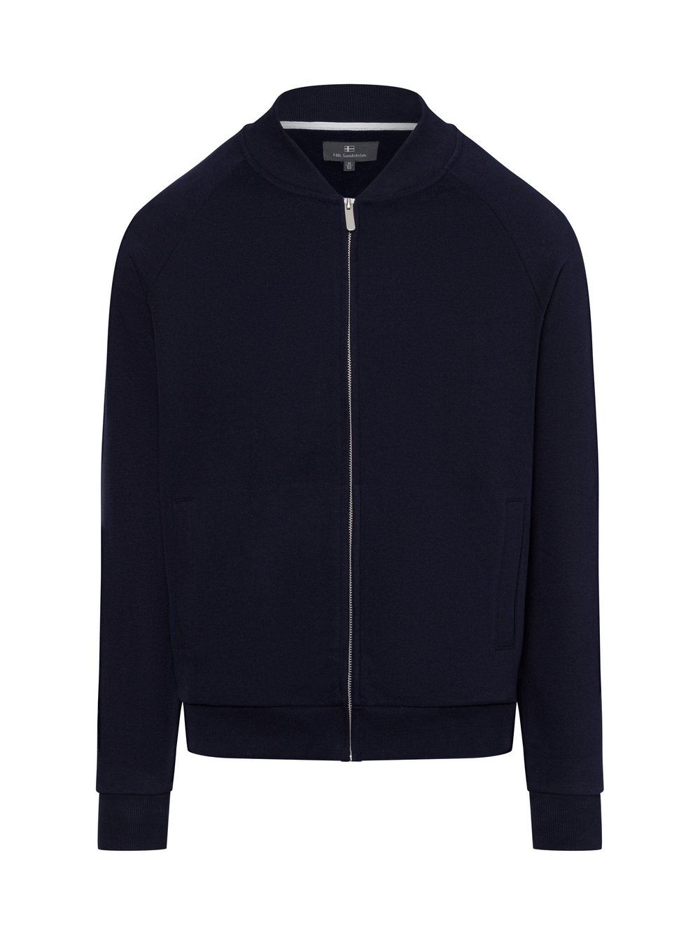 Nils Sundström Sweatjacke Herren Baumwolle blau, M