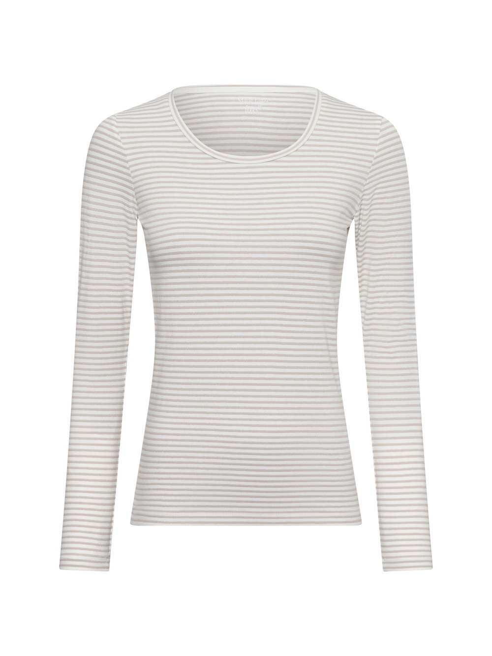 Marie Lund Langarmshirt Damen Baumwolle mehrfarbig gestreift, S