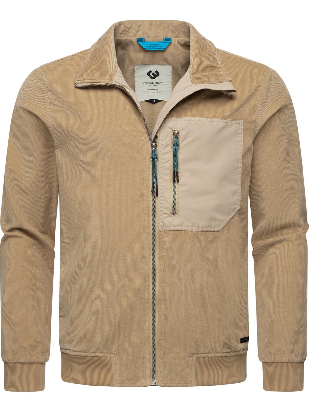 Ragwear Cordjacke Herren Baumwolle beige, XXXXL