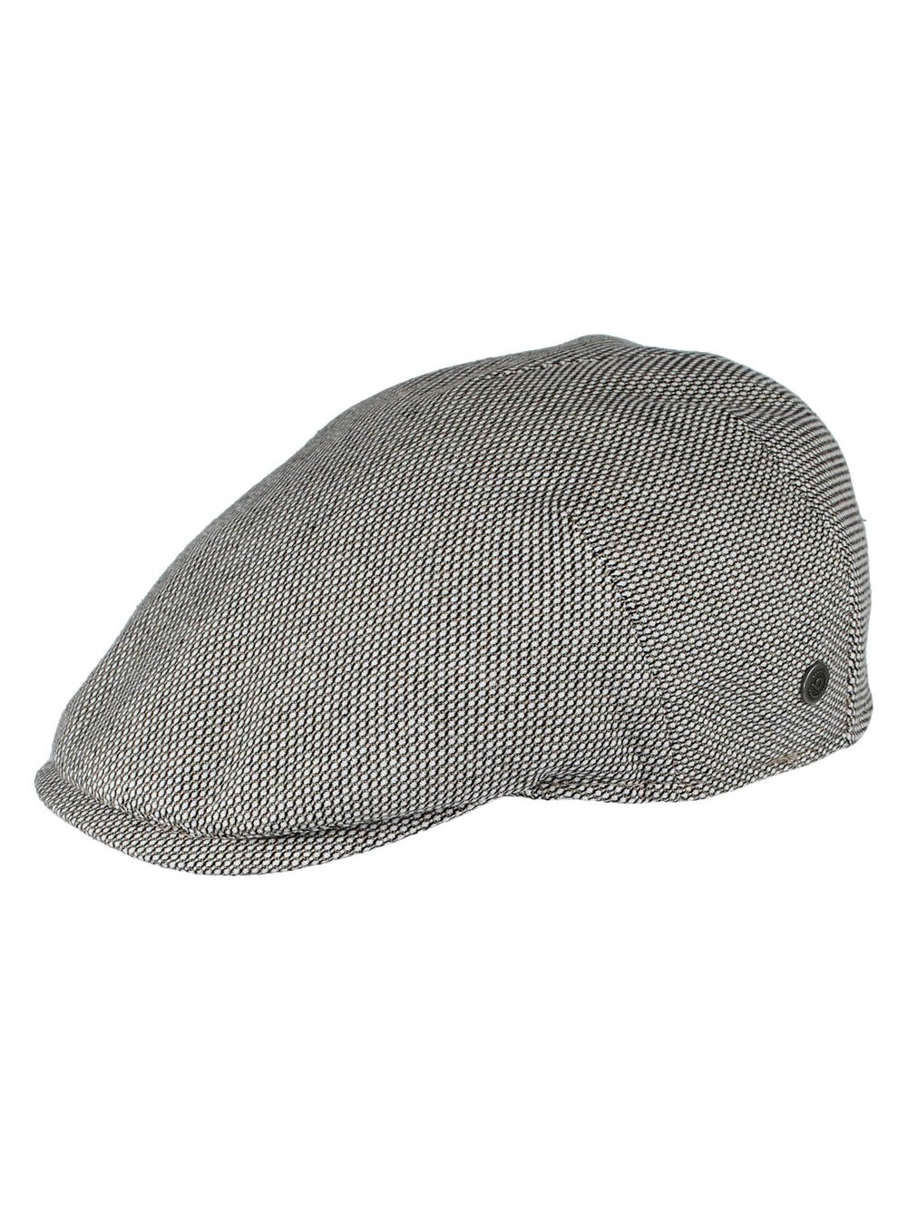 Bugatti Flatcap Herren Baumwolle beige gemustert, ONE SIZE