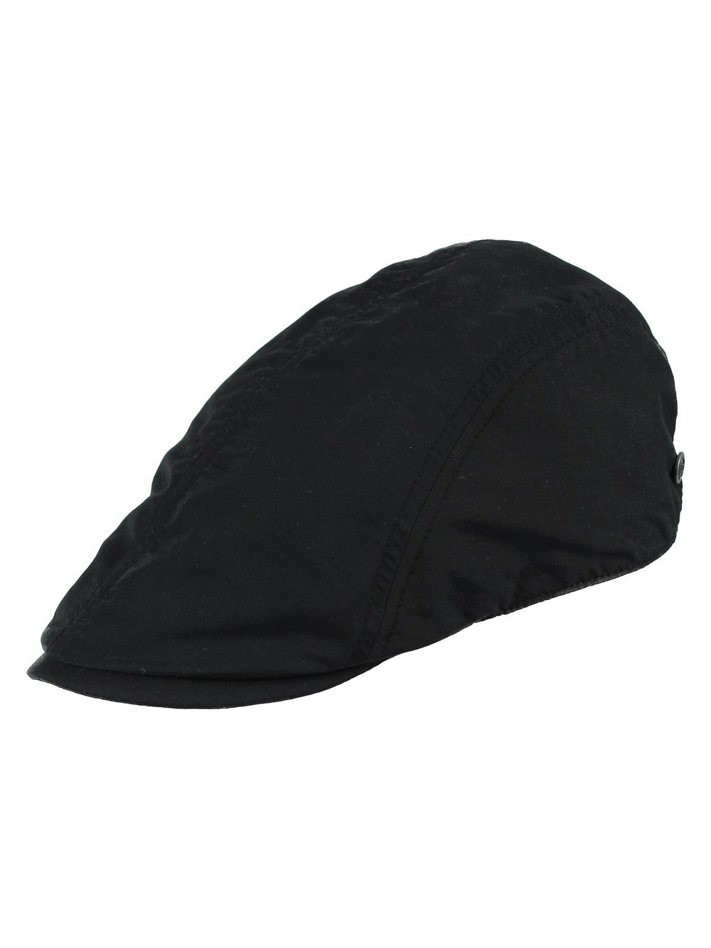 Bugatti Flatcap Herren Polyamid schwarz, ONE SIZE