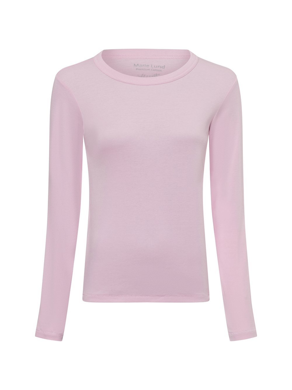 Marie Lund Langarmshirt Damen Baumwolle rosa, XXL