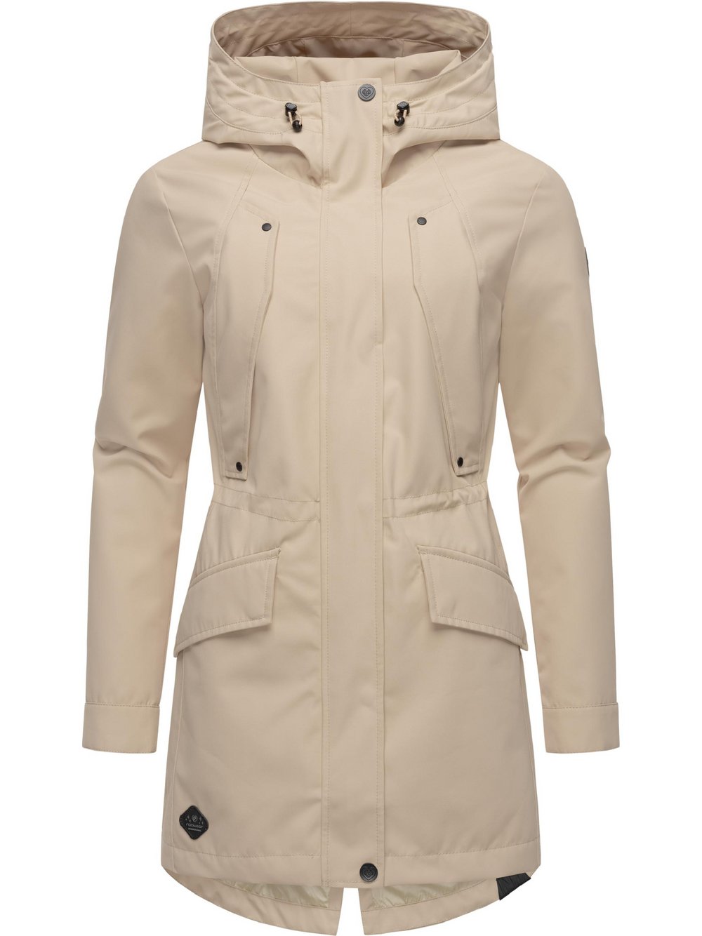 Ragwear Regenmantel Damen beige, XXL