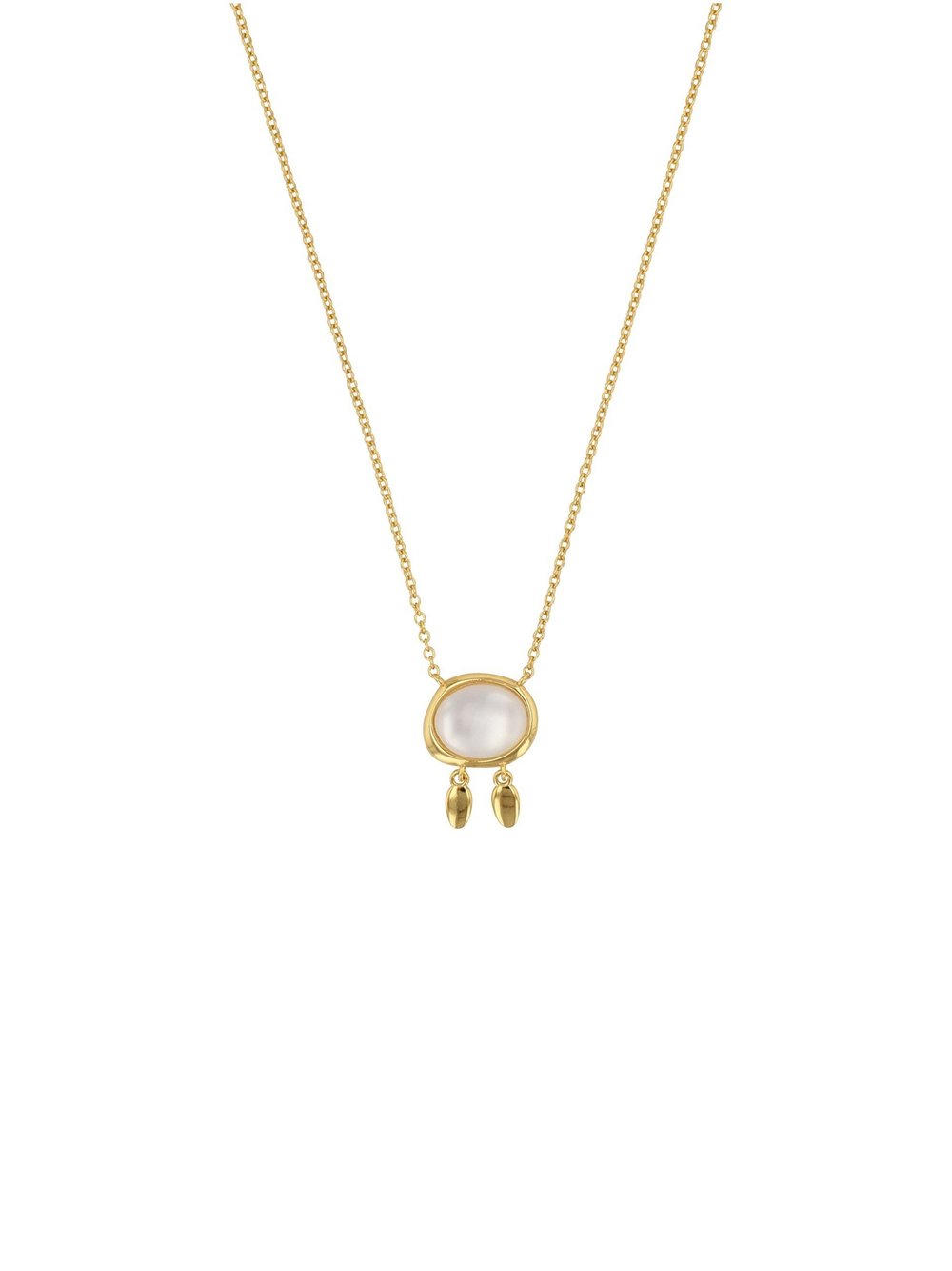 NOELANI Kette mit Anhänger Damen Sterlingsilber gold, 45