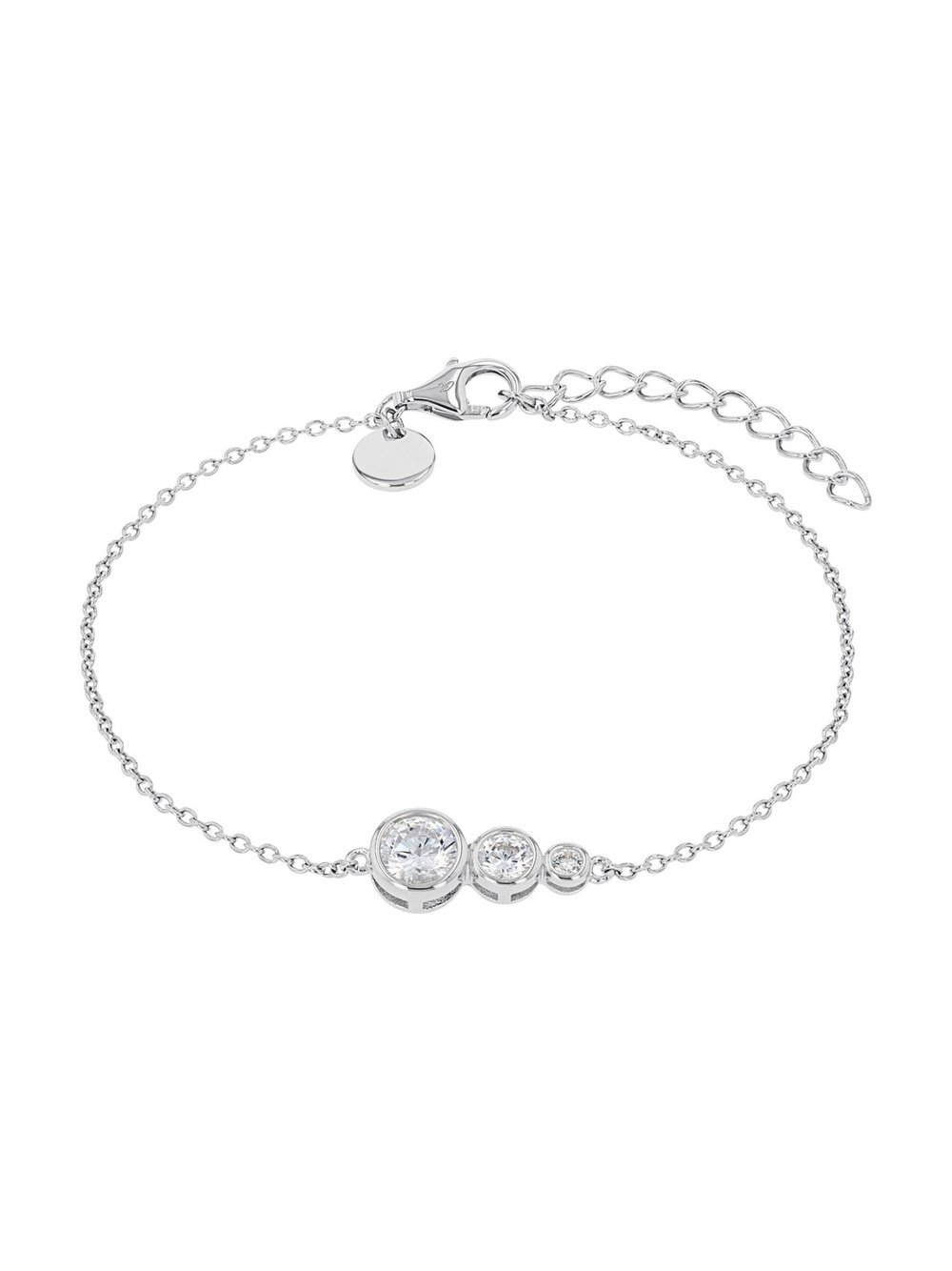 NOELANI Armband Damen Sterlingsilber silber, 19