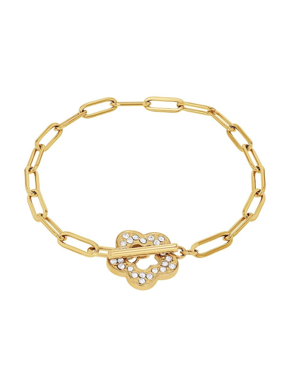 NOELANI Armband Damen Edelstahl gold, 18