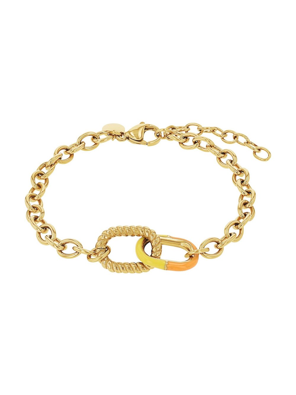 NOELANI Armband Damen Edelstahl gold, 19