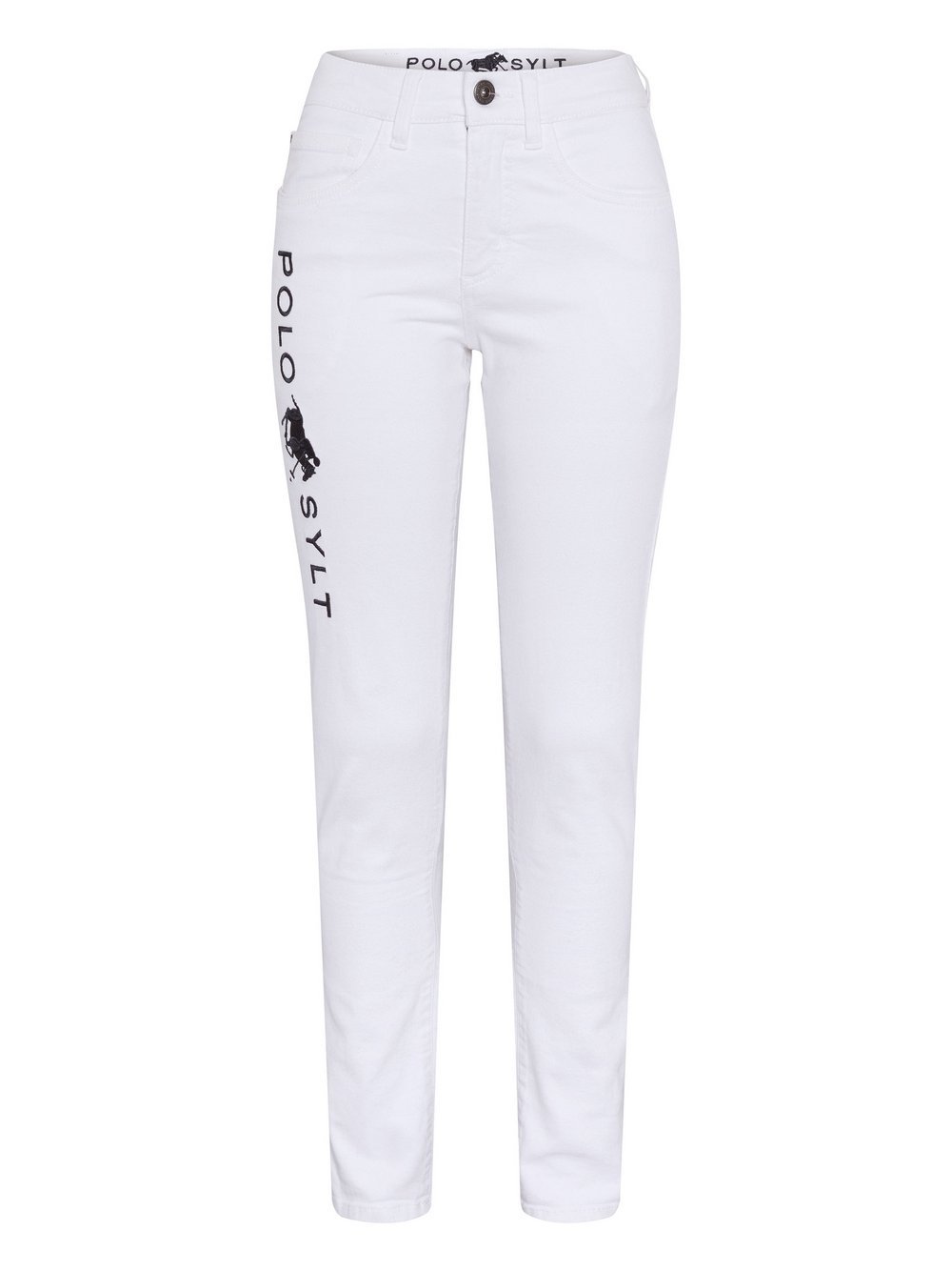 Polo Sylt Jeans Damen Baumwolle weiß, 34-32