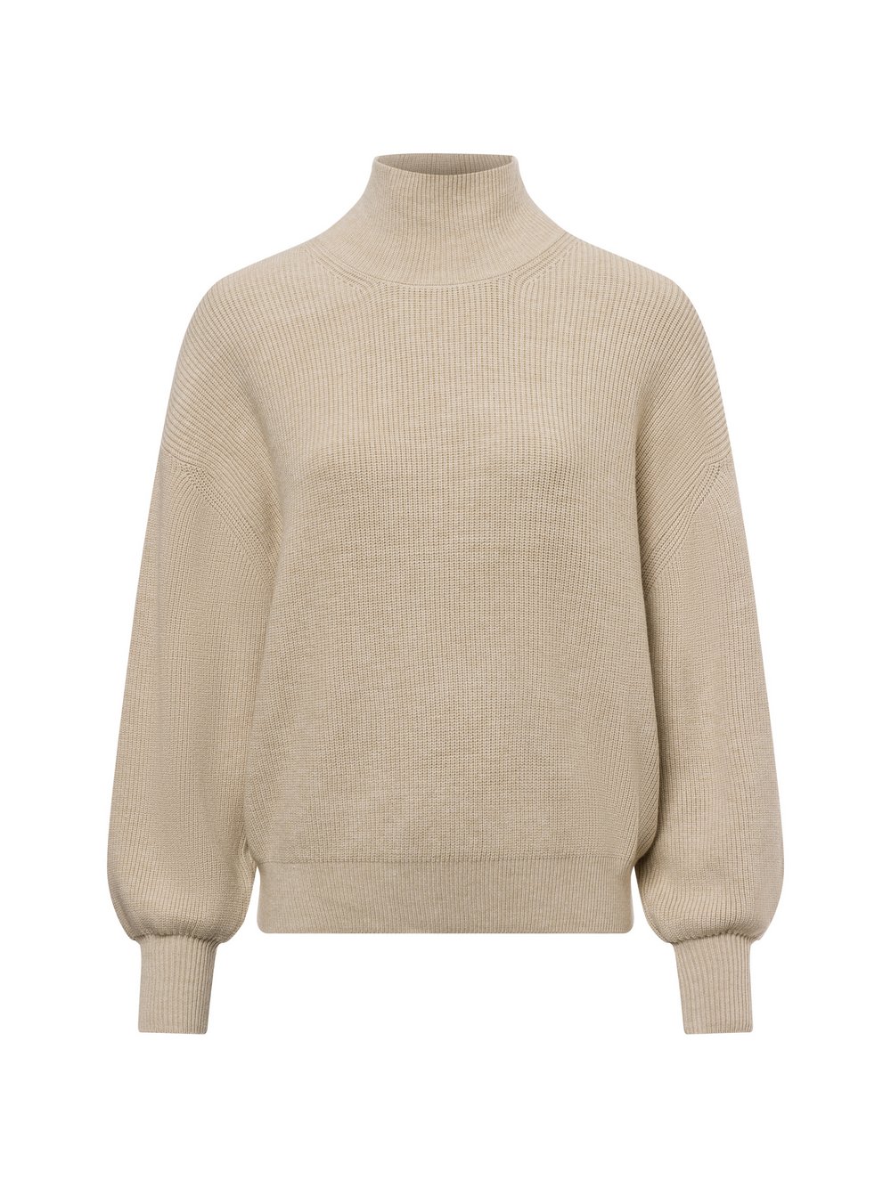 Msch Copenhagen Strickpullover Damen Viskose beige, S/M