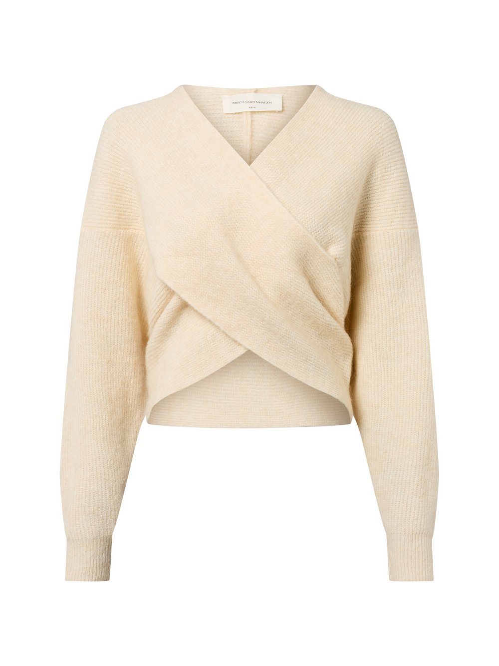 Msch Copenhagen Pullover mit Alpaka-Anteil Damen Polyamid beige, XS/S
