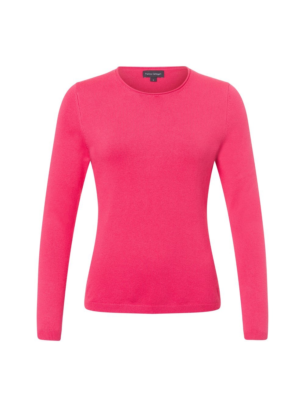 Franco Callegari Strickpullover mit Cashmere-Anteil Damen Baumwolle pink, S