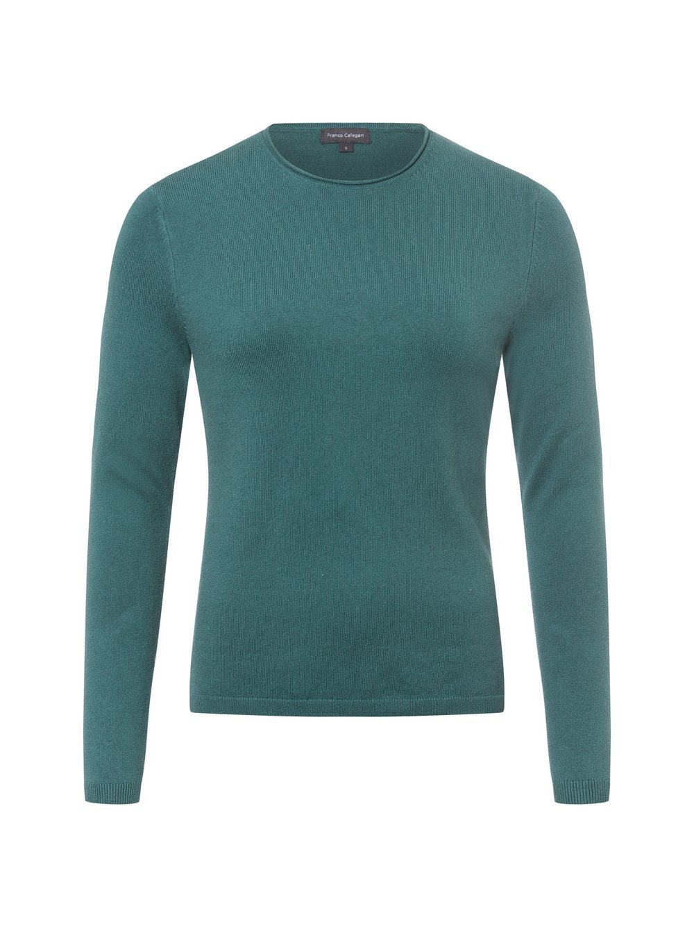 Franco Callegari Strickpullover mit Cashmere-Anteil Damen Baumwolle grün, L