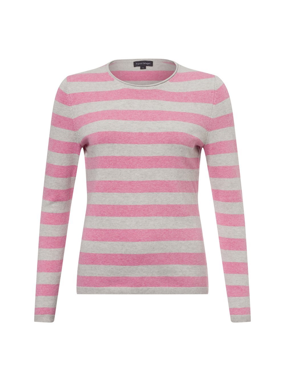 Franco Callegari Strickpullover mit Cashmere-Anteil Damen Baumwolle mehrfarbig gestreift, S