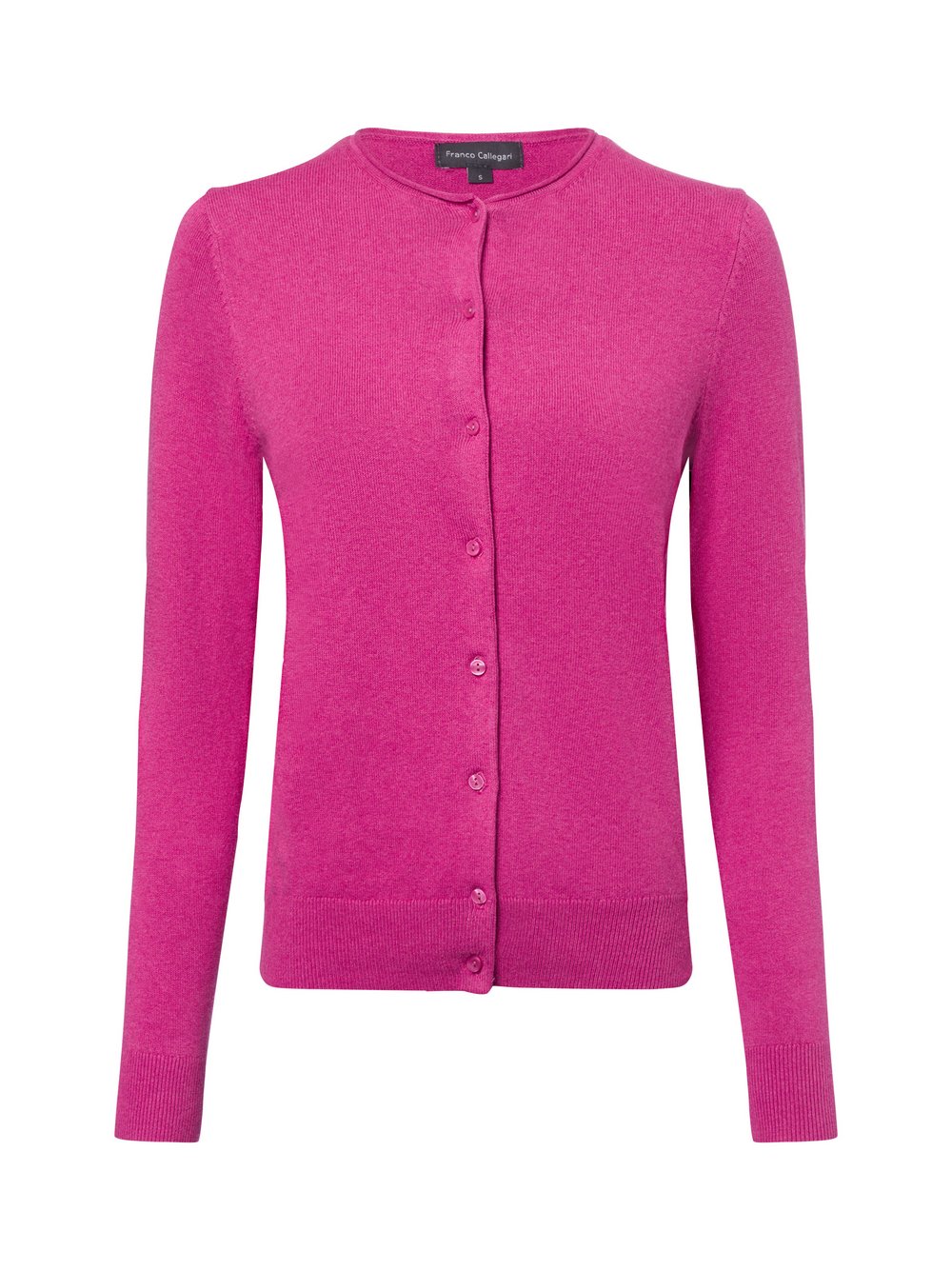 Franco Callegari Strickjacke Damen Baumwolle rosa, L