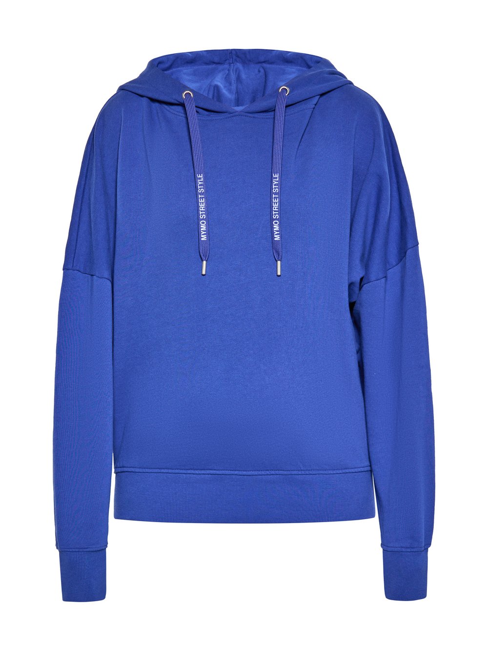 MyMo Sweatshirt Damen Baumwolle blau, S