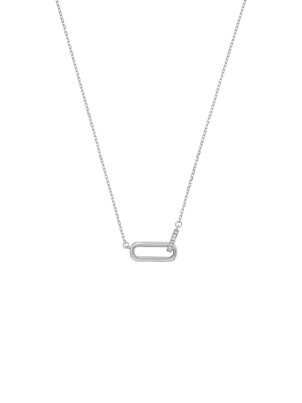 amor Kette mit Anhänger Damen Sterlingsilber silber, 45