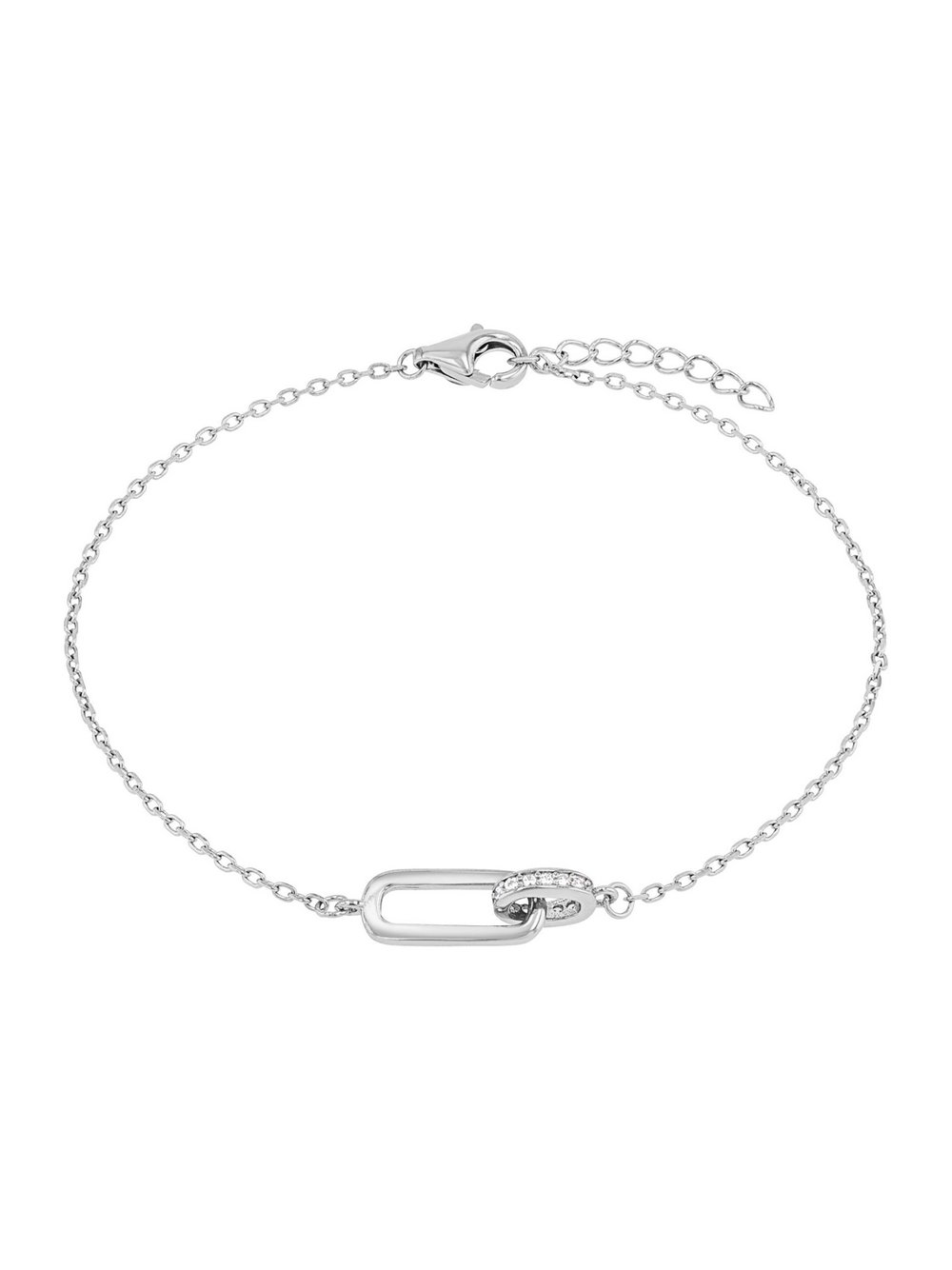 amor Armband Damen silber, 19