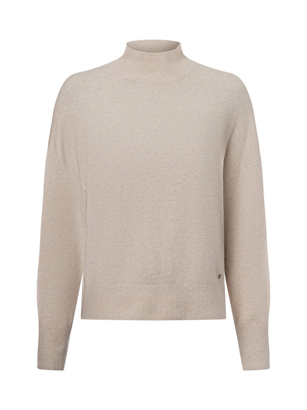 s.Oliver Strickpullover mit Wollanteil Damen Baumwolle beige, 46