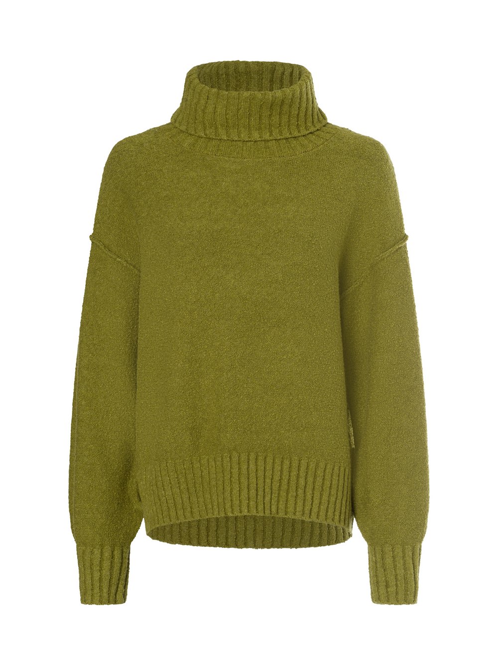 s.Oliver Rollkragenpullover Damen Baumwolle grün, 46