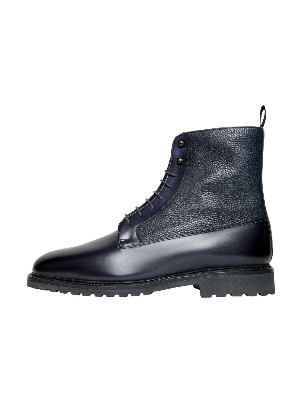 Henry Stevens Schnürboots – Winston PDB Herren Leder blau, 45