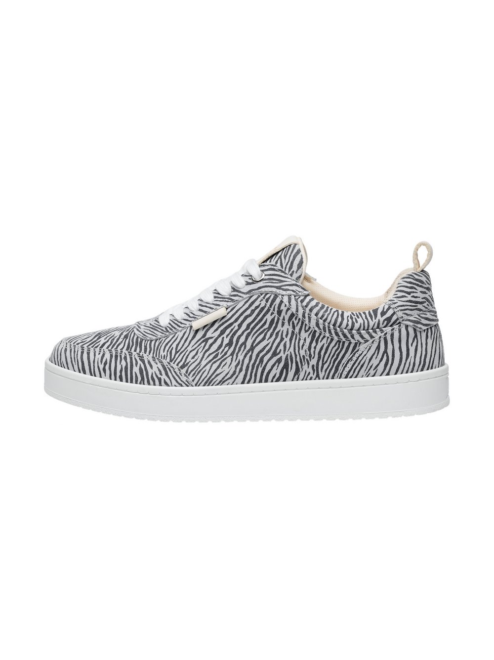 N91 Sneaker – Court W AA Damen Leder weiß gemustert, 40