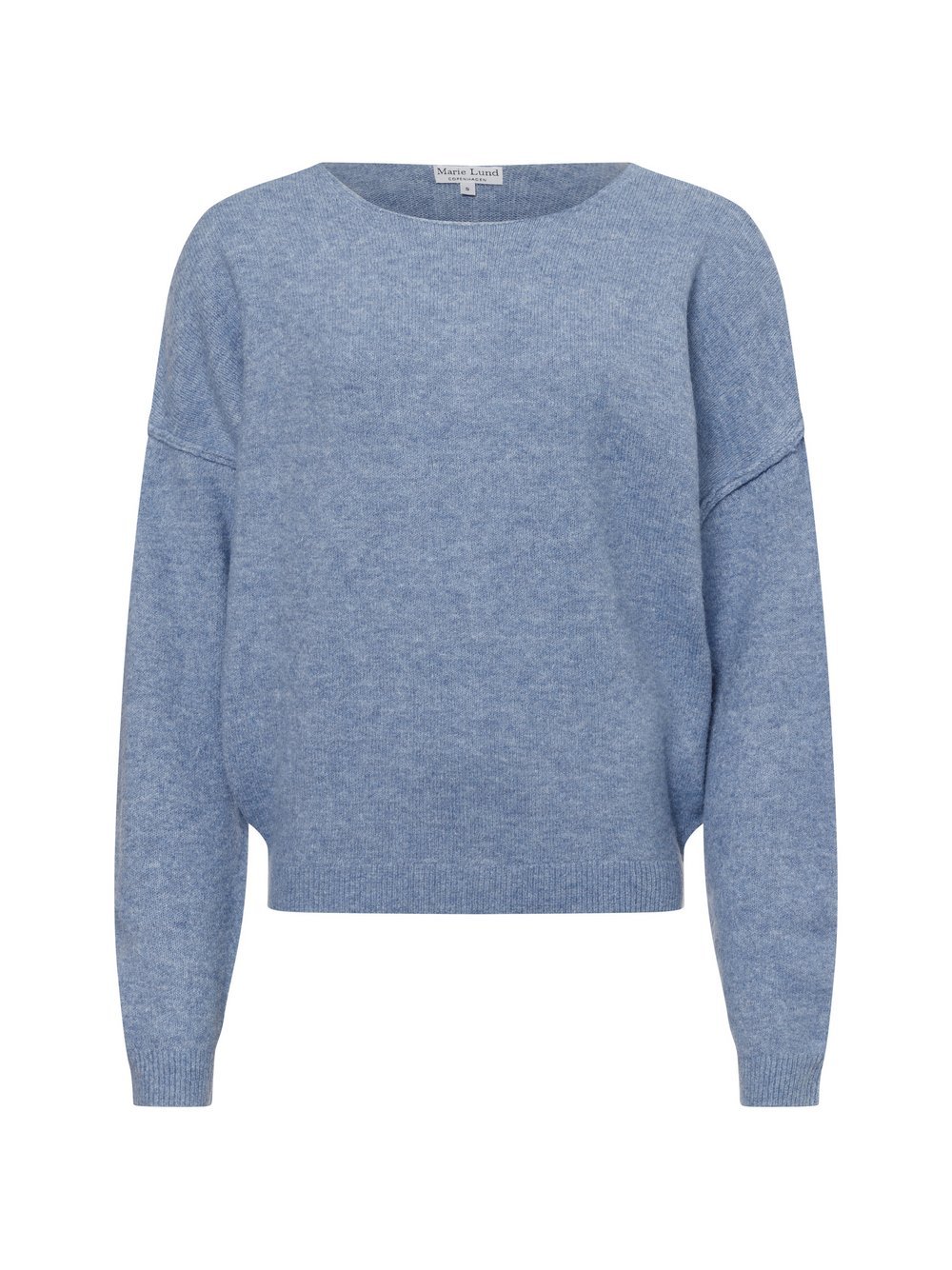 Marie Lund Strickpullover Damen blau meliert, S