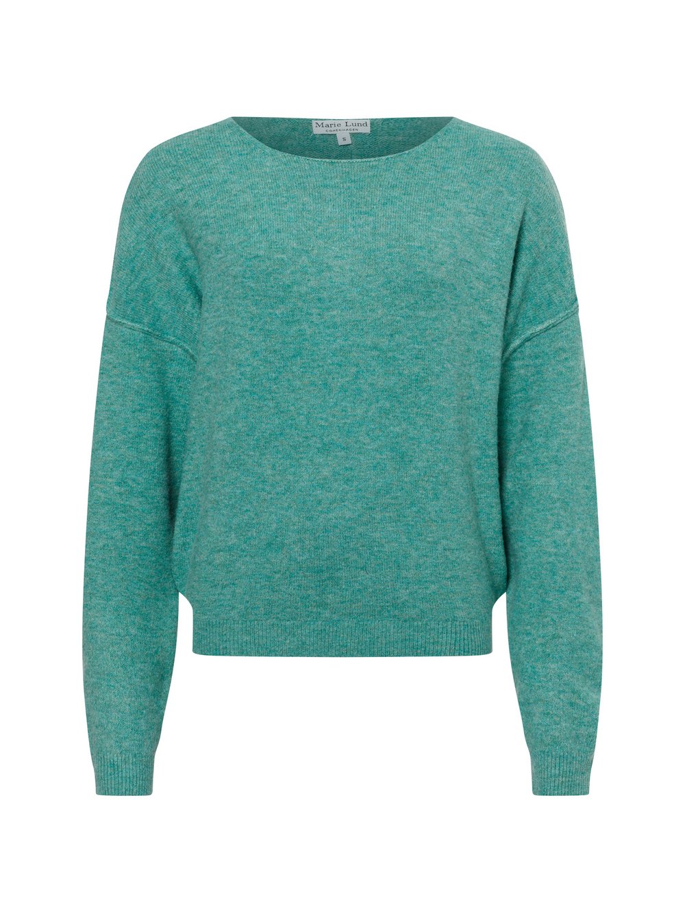 Marie Lund Strickpullover Damen grün meliert, XS