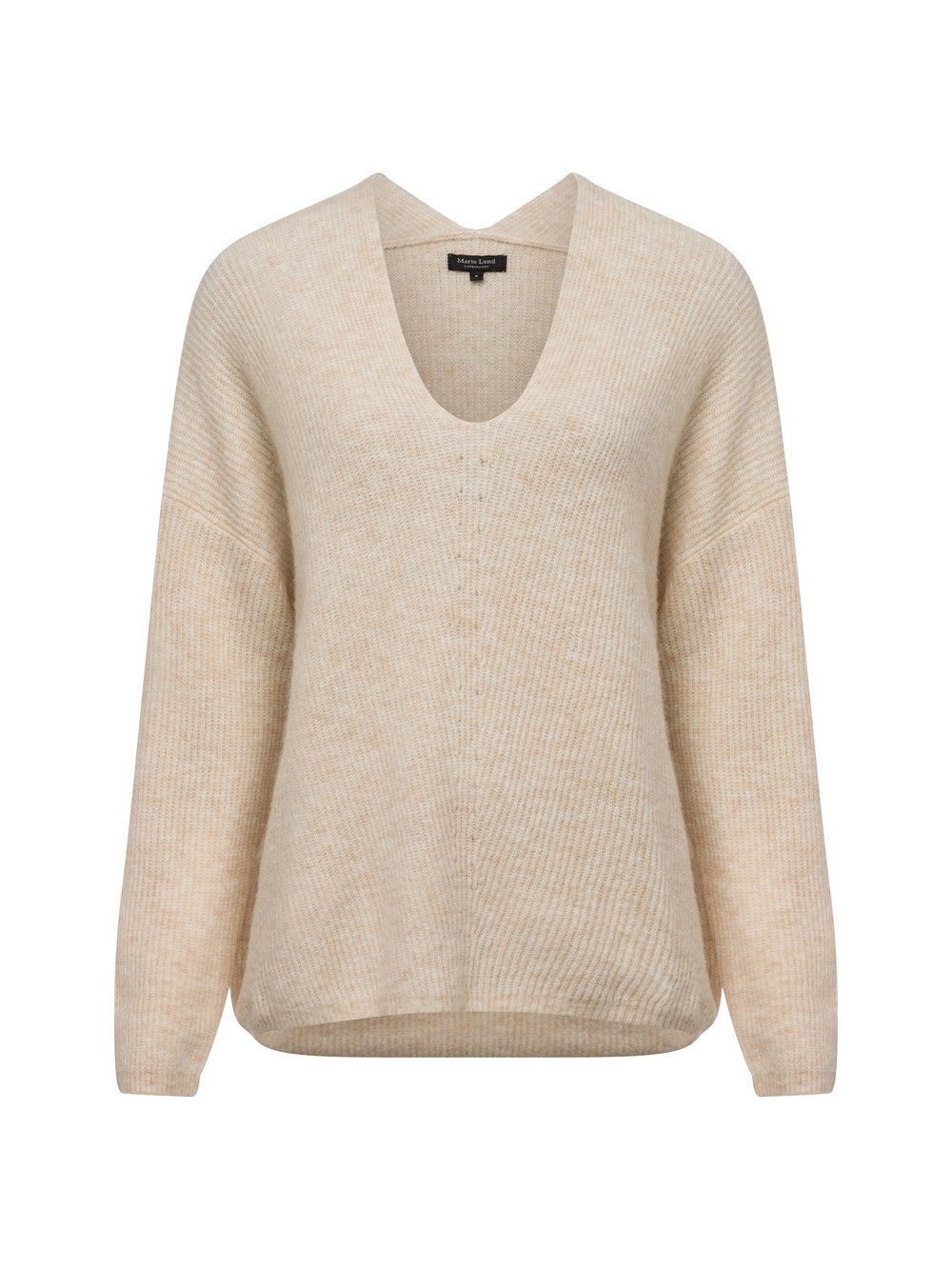 Marie Lund Pullover Damen Polyamid beige, M