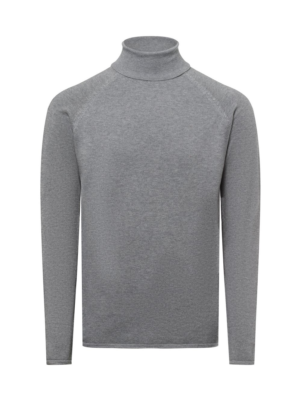 Nils Sundström Strickpullover Herren Baumwolle grau, S