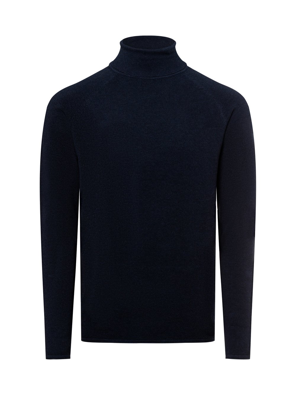 Nils Sundström Strickpullover Herren Baumwolle blau, XXL