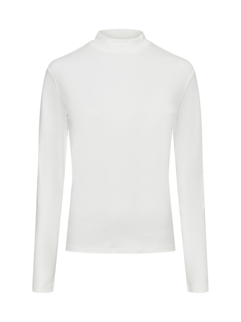 Marie Lund Langarmshirt Damen Jersey weiß, M