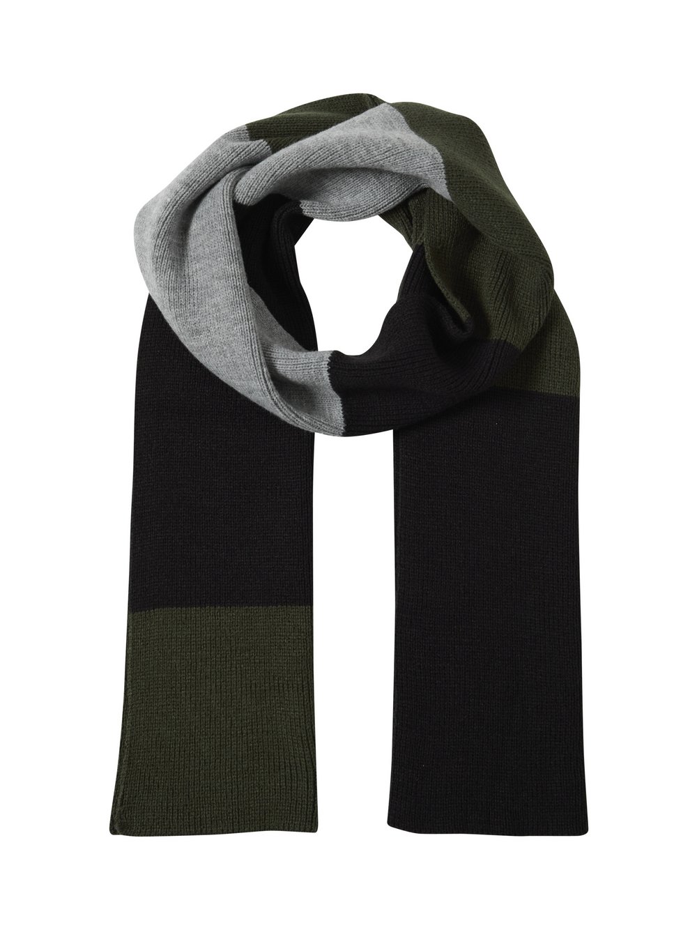 BLEND Schal Herren schwarz, ONE SIZE