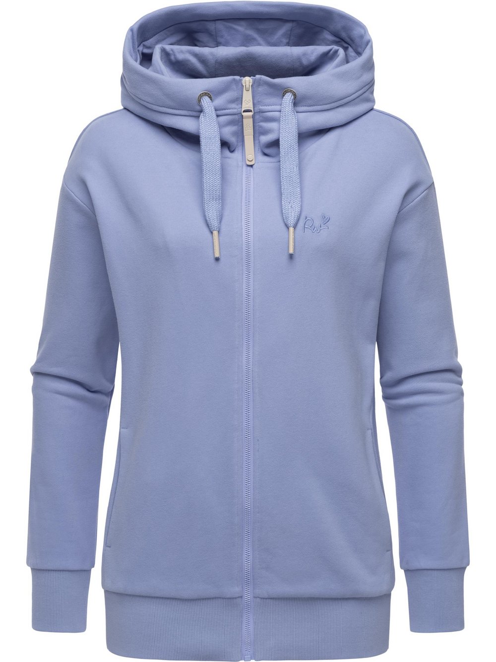 Ragwear Sweatjacke Damen Baumwolle blau, XS