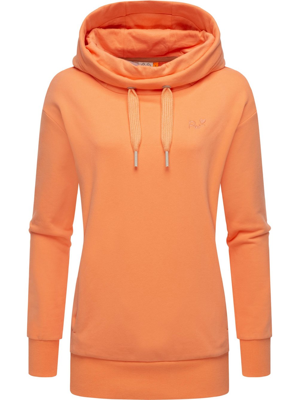 Ragwear Kapuzenpullover Damen Baumwolle orange, XXXL