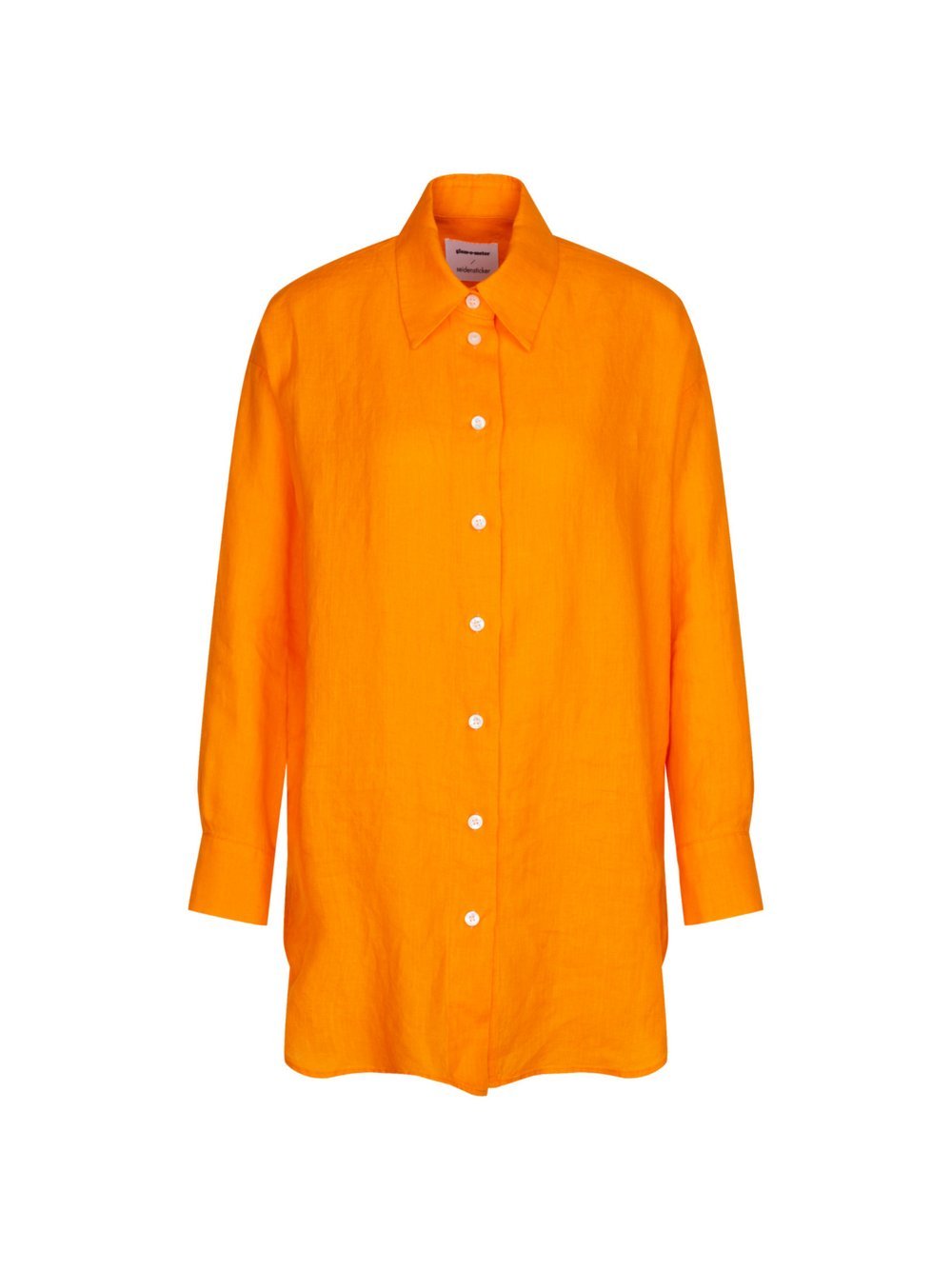 Seidensticker Longbluse Damen Leinen orange, 34