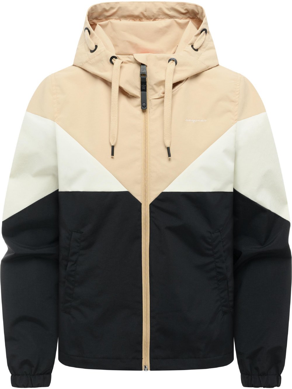 Ragwear Übergangsjacke Damen Polyamid mehrfarbig gemustert, XXL