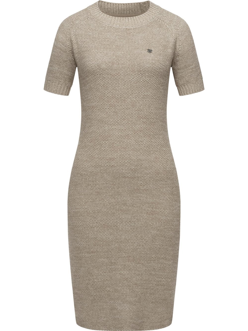 Ragwear Strickkleid Damen Baumwolle beige, M