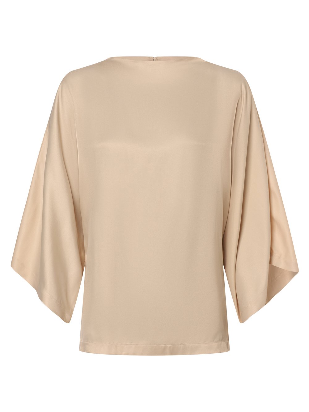 Ipuri Essentials Blusenshirt Damen Satin beige, 46