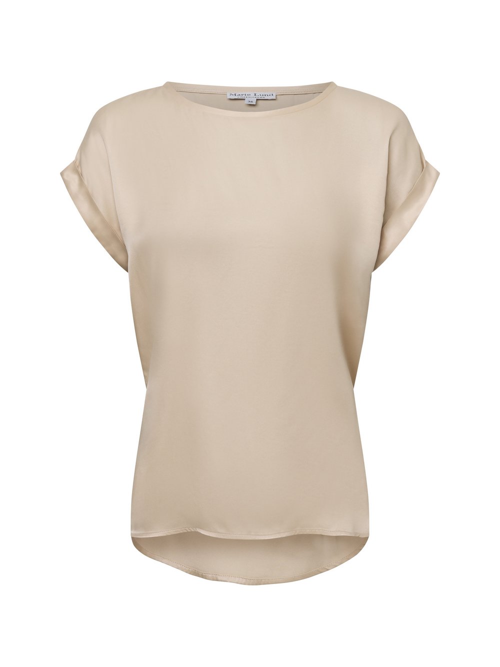 Marie Lund Blusenshirt Damen Viskose beige, 46