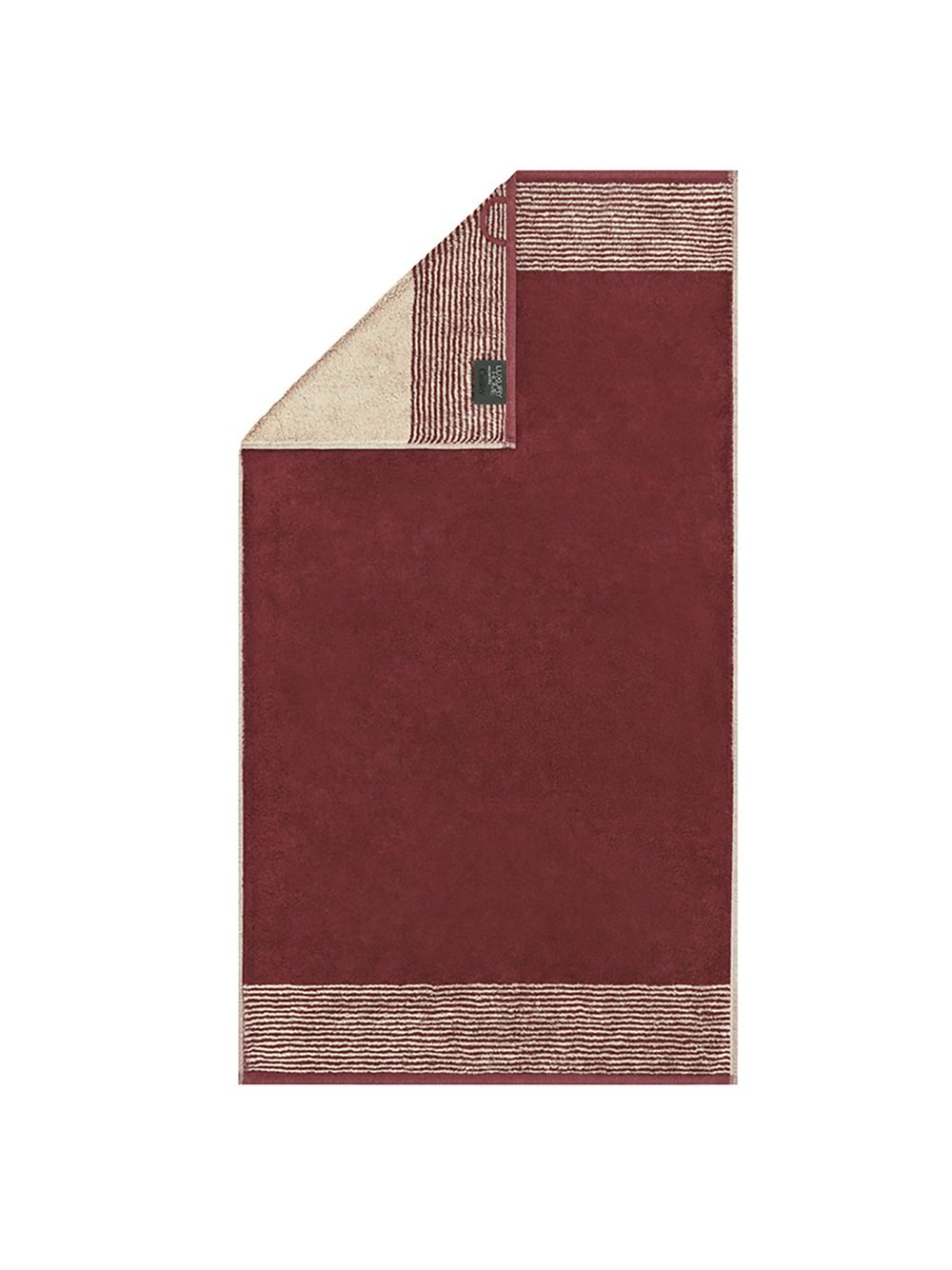 Cawö Duschtuch 1er Pack Damen Baumwolle rot, 80x150cm
