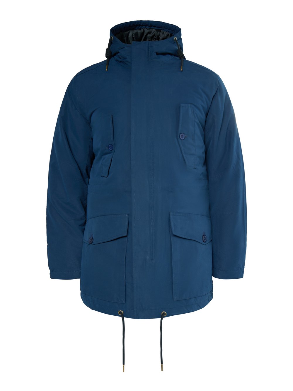 Mo Wattierter Anorak Herren blau, S