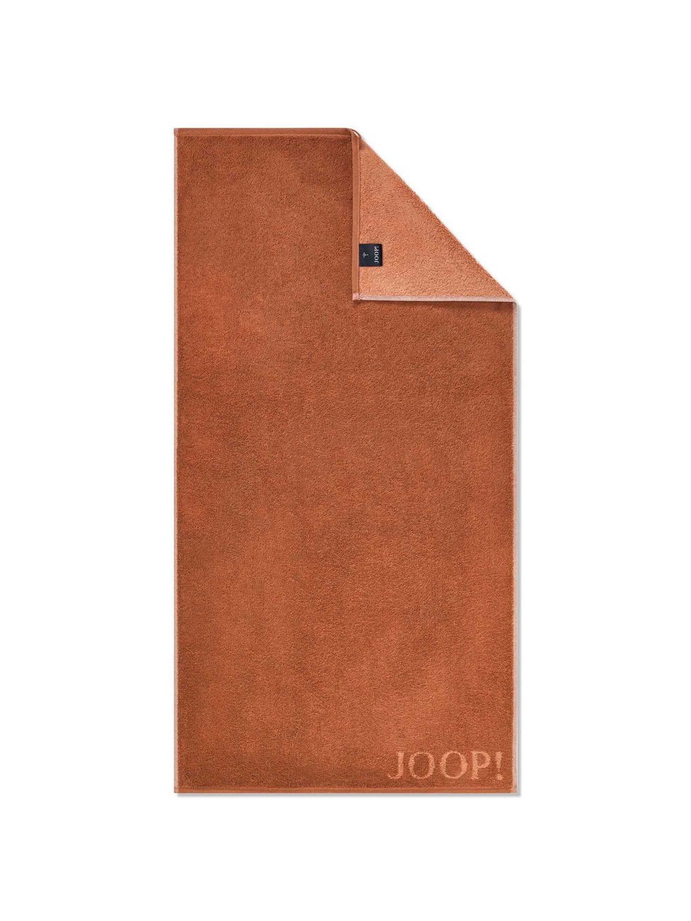 JOOP! Handtuch 1er Pack Damen Baumwolle orange, 50x100cm