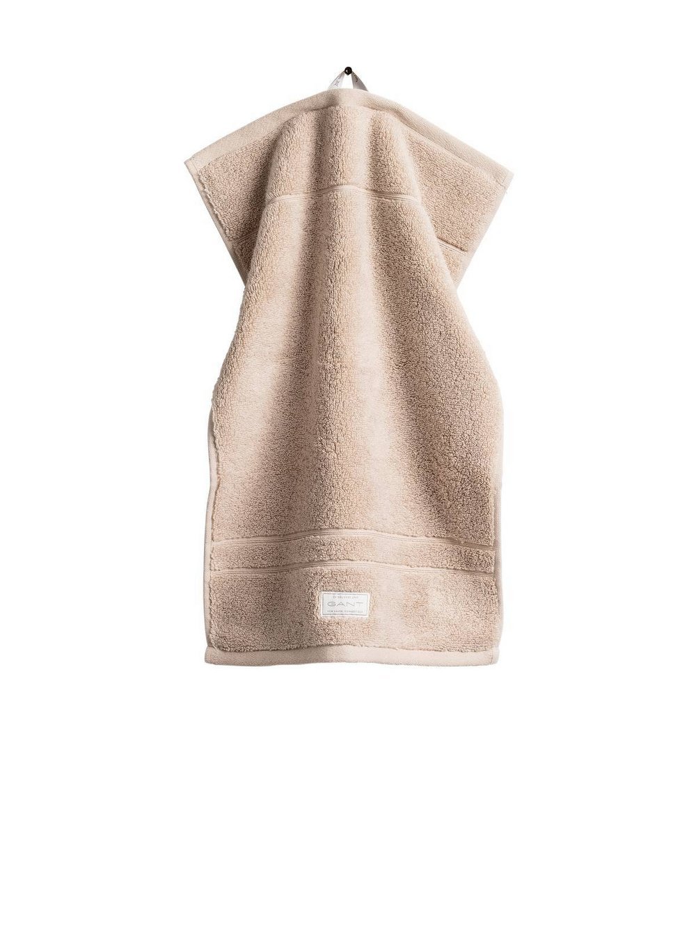 Gant Gästetuch 1er Pack Damen Baumwolle beige, 30x50cm