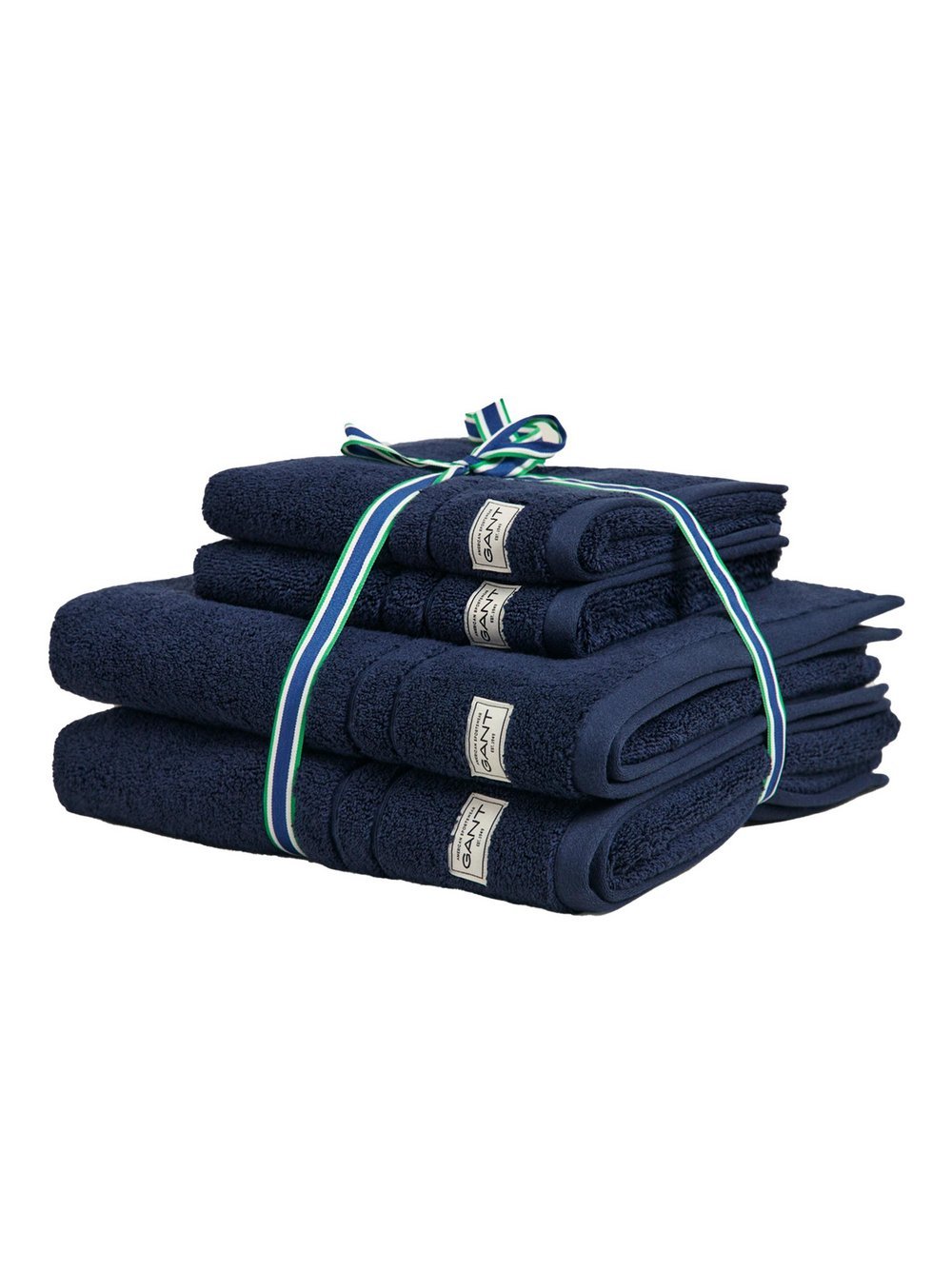 Gant Handtuch 1er Pack, 4er Pack Damen Baumwolle blau, 8060