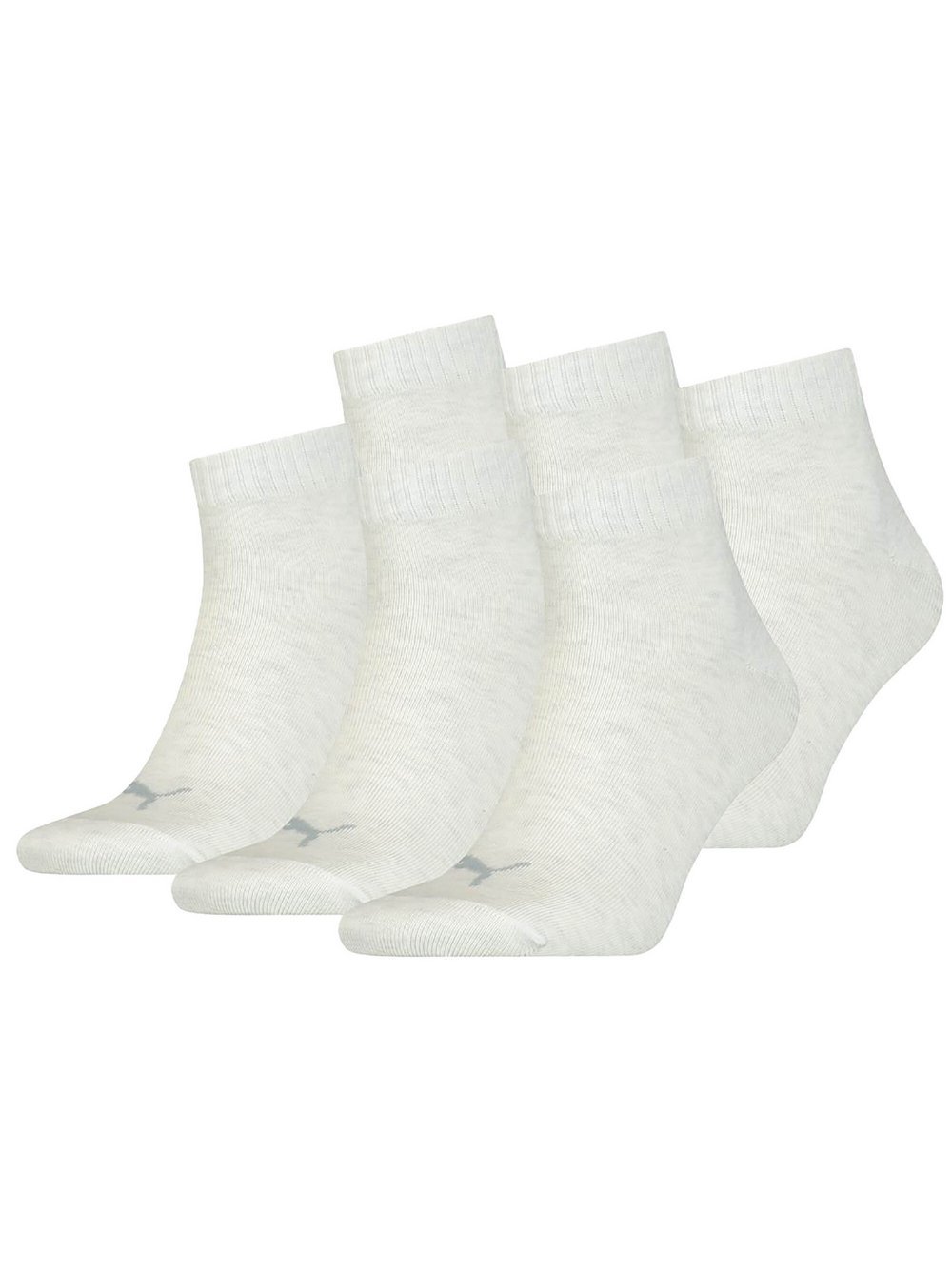 Puma Socken 6er Pack Damen Baumwolle beige, 43-46