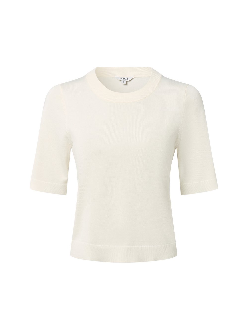 mbyM Strickshirt Damen Viskose weiß, L