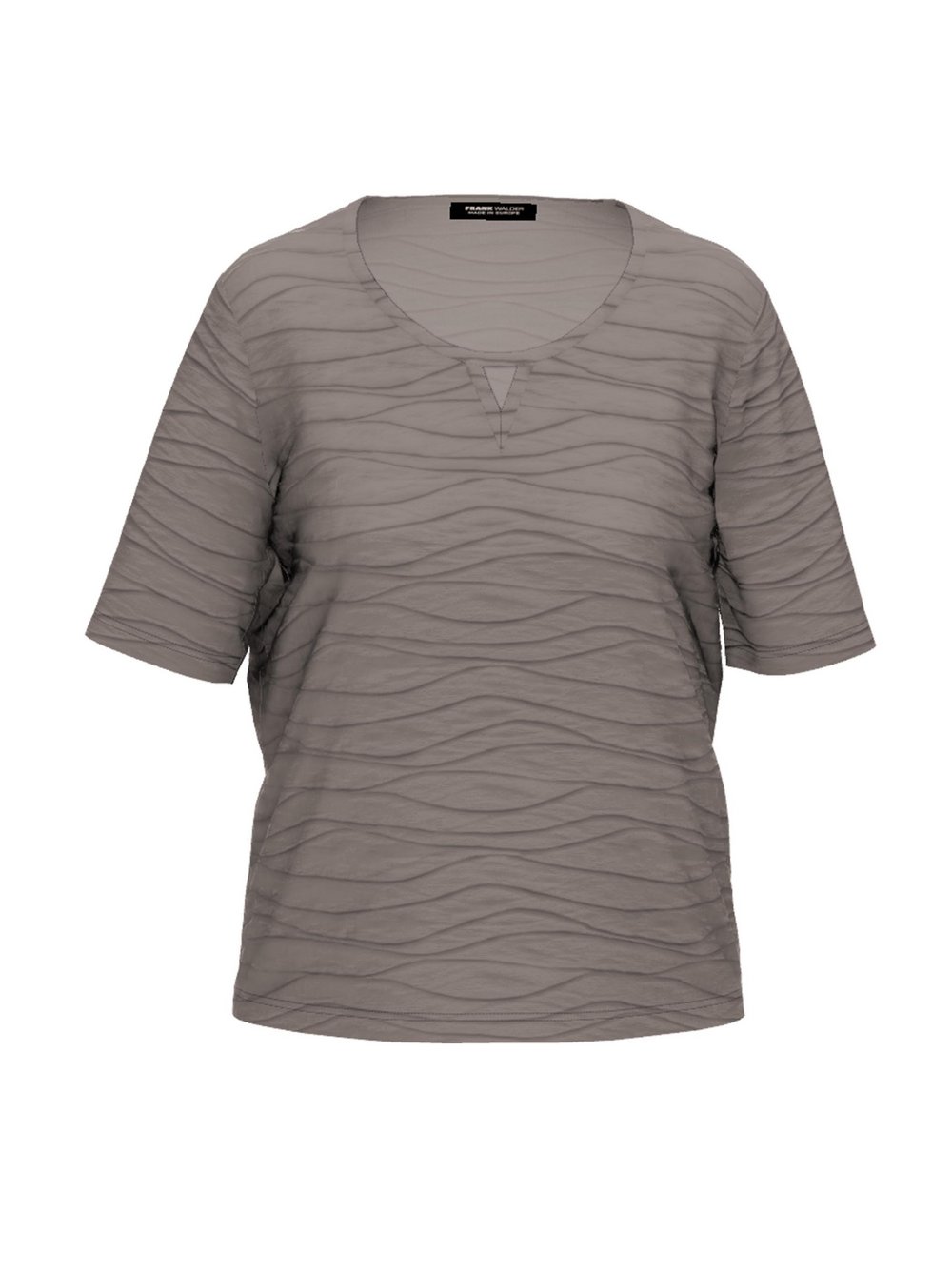 Frank Walder Shirt Damen Viskose braun, 38