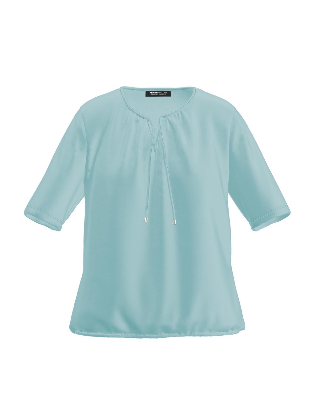 Frank Walder Blusenshirt Damen Viskose blau, 46