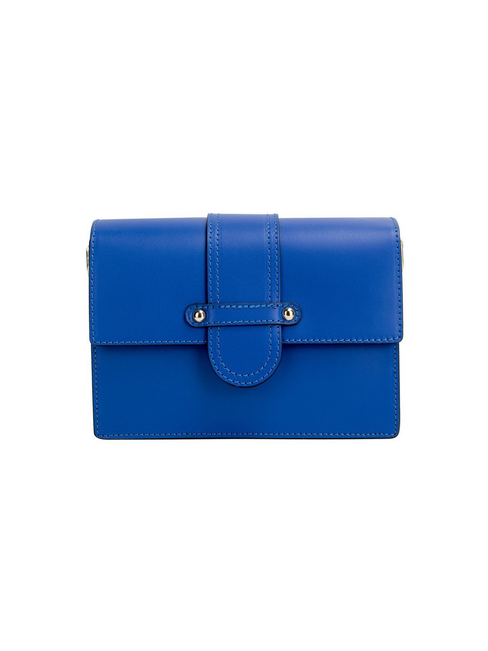 Usha Handtasche Damen Leder blau, ONE SIZE