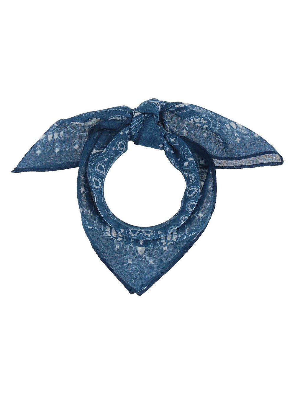 Giorgio Rimaldi Nickituch Damen blau gemustert, ONE SIZE